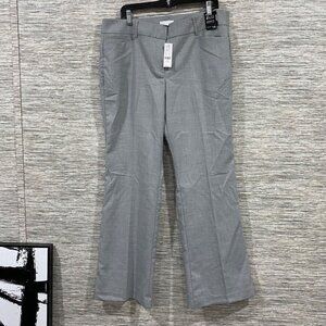 New York & Company 7th Avenue Gray Bootcut Stretch Pants Size 14 Average